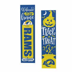 47" Double Sided Leaner, Los Angeles Rams, Halloween
