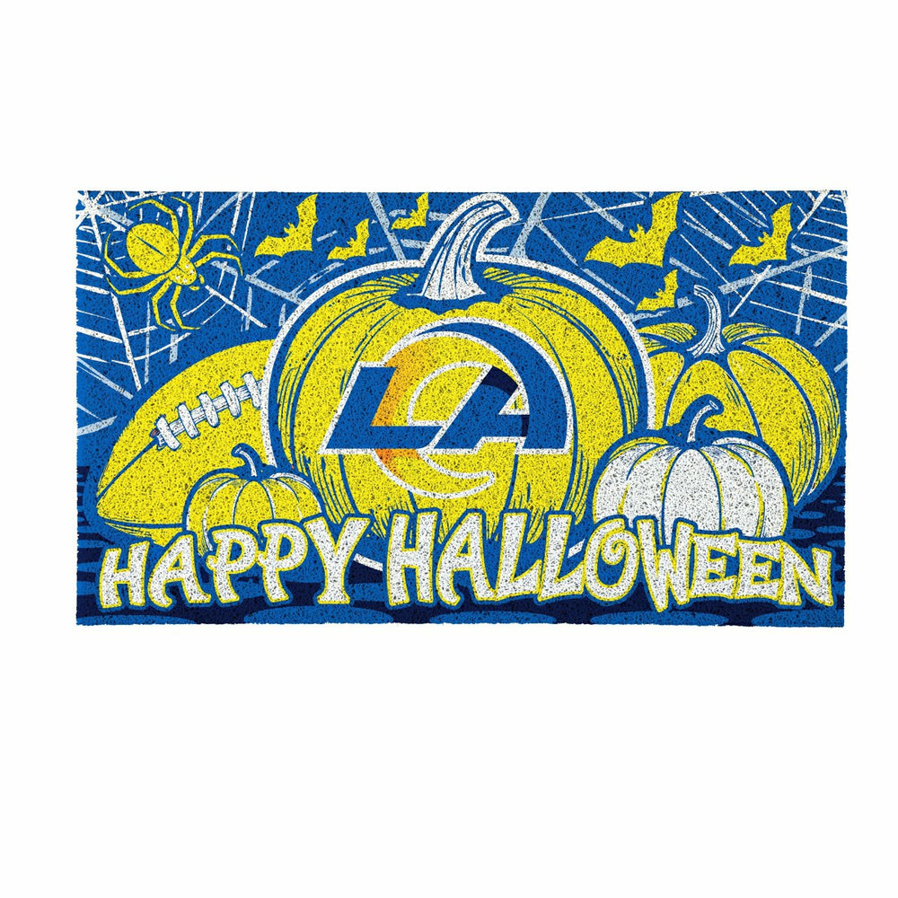 Los Angeles Rams Halloween PVC Mat, 28"x16"