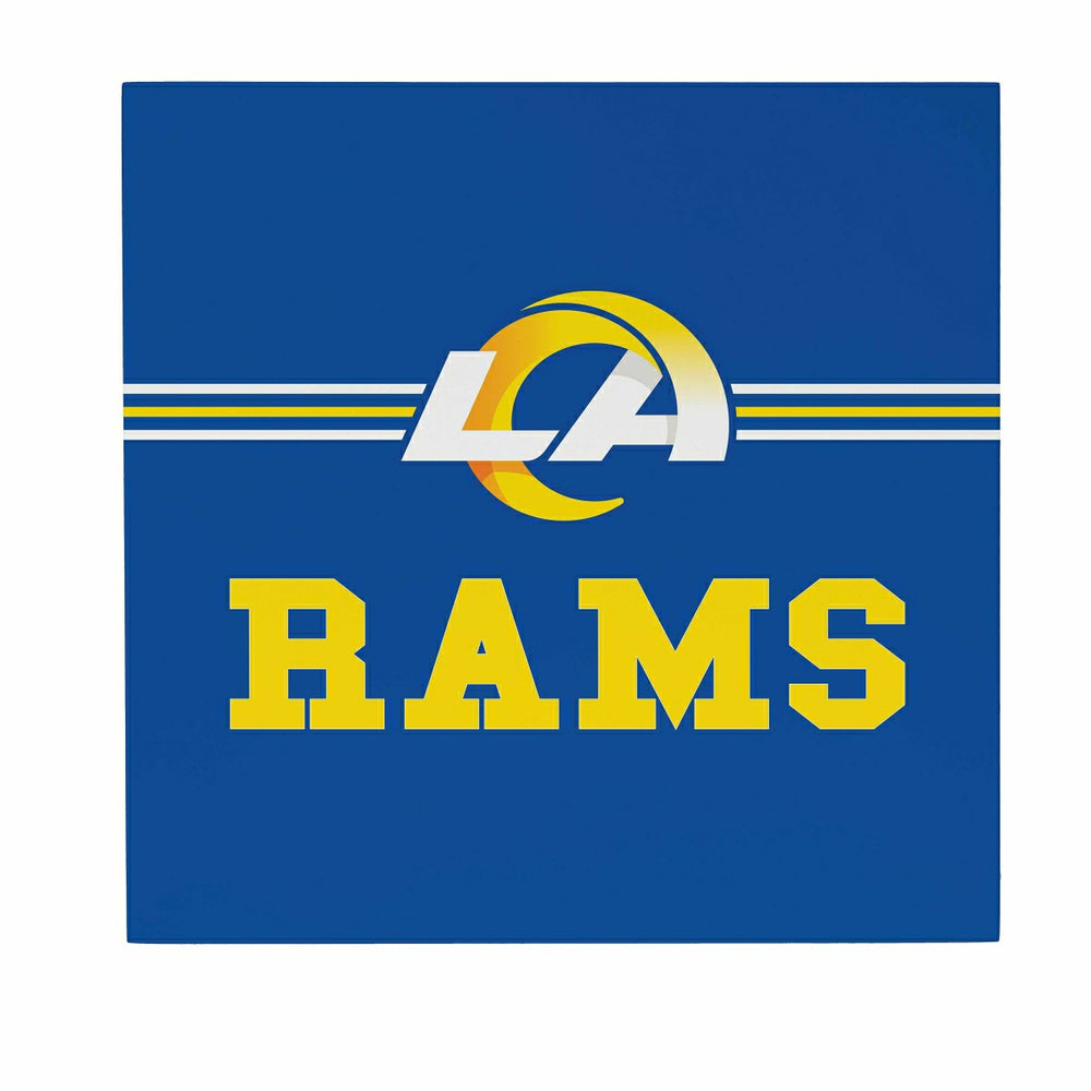 Los Angeles Rams Wood Wall Sign, 12x12