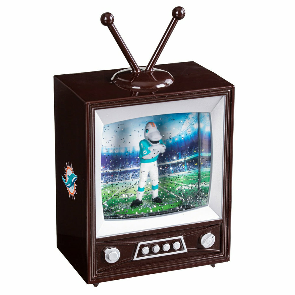 Miami Dolphins Vintage TV Water Lantern