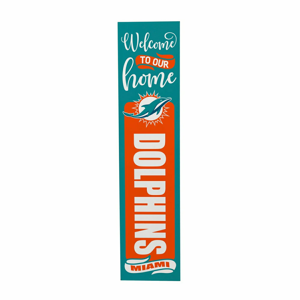 47" Double Sided Leaner, Miami Dolphins, Halloween