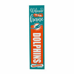 47" Double Sided Leaner, Miami Dolphins, Halloween