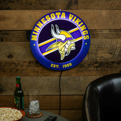 Minnesota Vikings, Metal Lite, Round