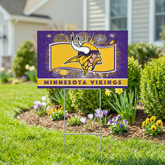 Minnesota Vikings Yard Sign, Patriotic