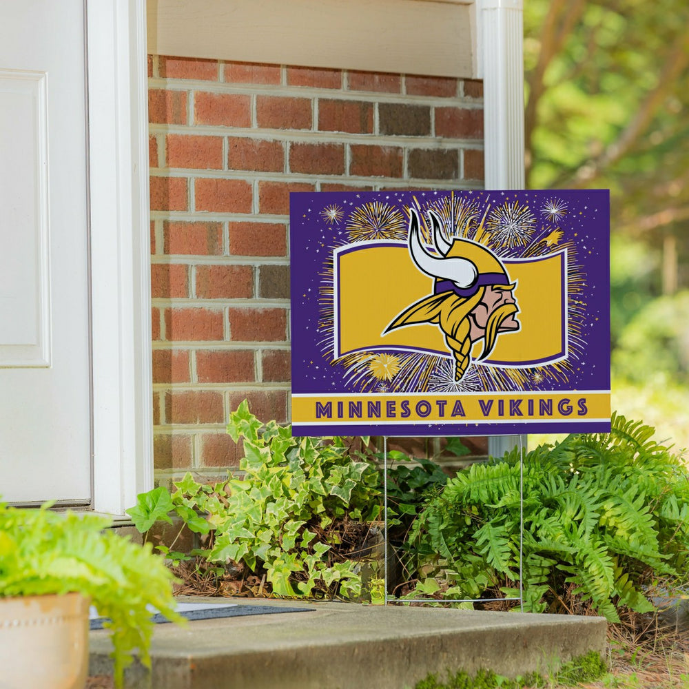 Minnesota Vikings Yard Sign, Patriotic