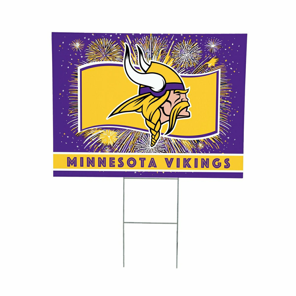 Minnesota Vikings Yard Sign, Patriotic