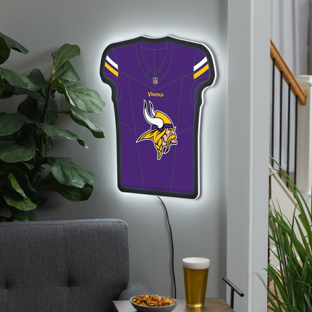 Minnesota Vikings NFL Football Jersey Edgelite LED Decor