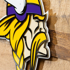 Minnesota Vikings Premier Metal Wall Art