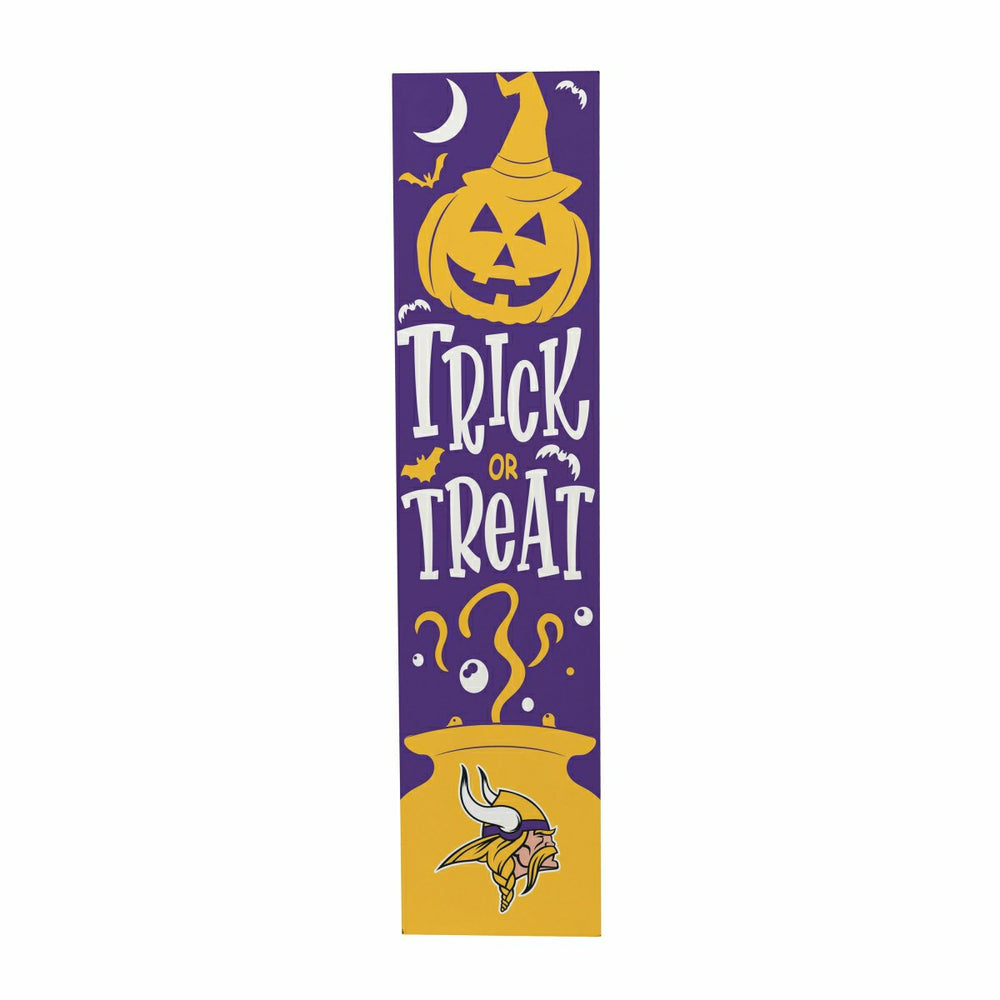 47" Double Sided Leaner, Minnesota Vikings, Halloween