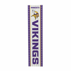 47" Double Sided Leaner, Minnesota Vikings, Christmas