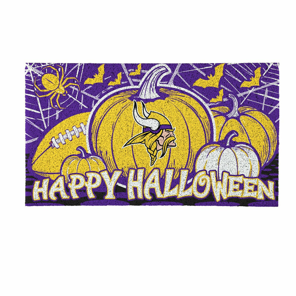 Minnesota Vikings Halloween PVC Mat, 28"x16"