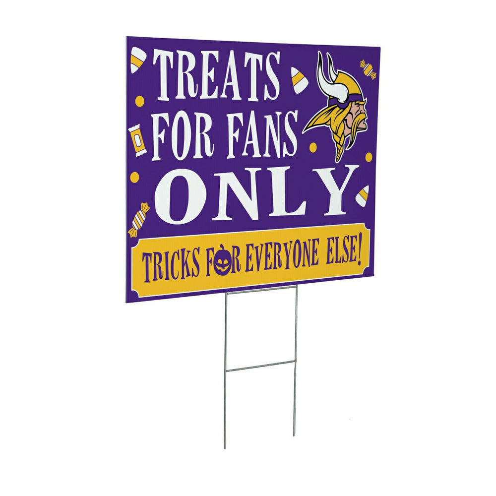 Minnesota Vikings Yard Sign, Halloween Treats for Fans