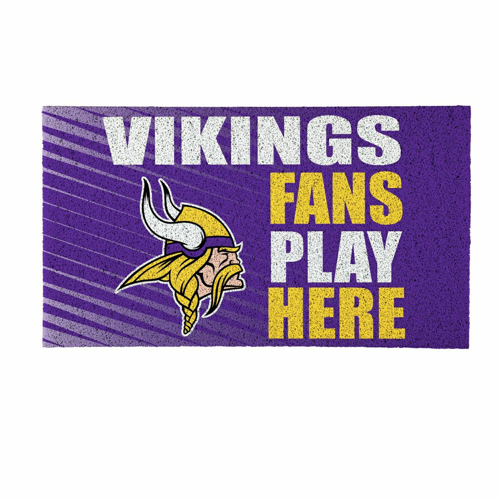 Minnesota Vikings Fan Mat, 28"x16"