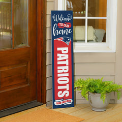 47" Double Sided Leaner, New England Patriots, Halloween