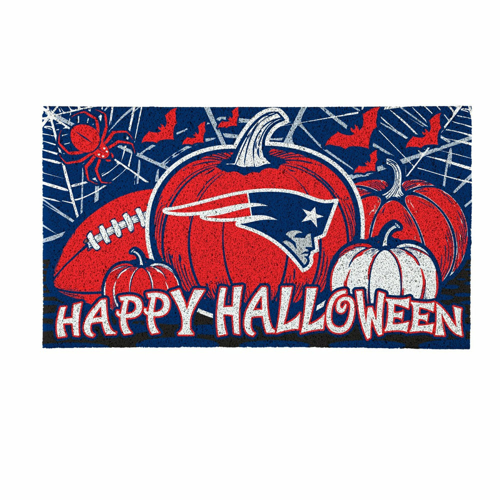 New England Patriots Halloween PVC Mat, 28"x16"