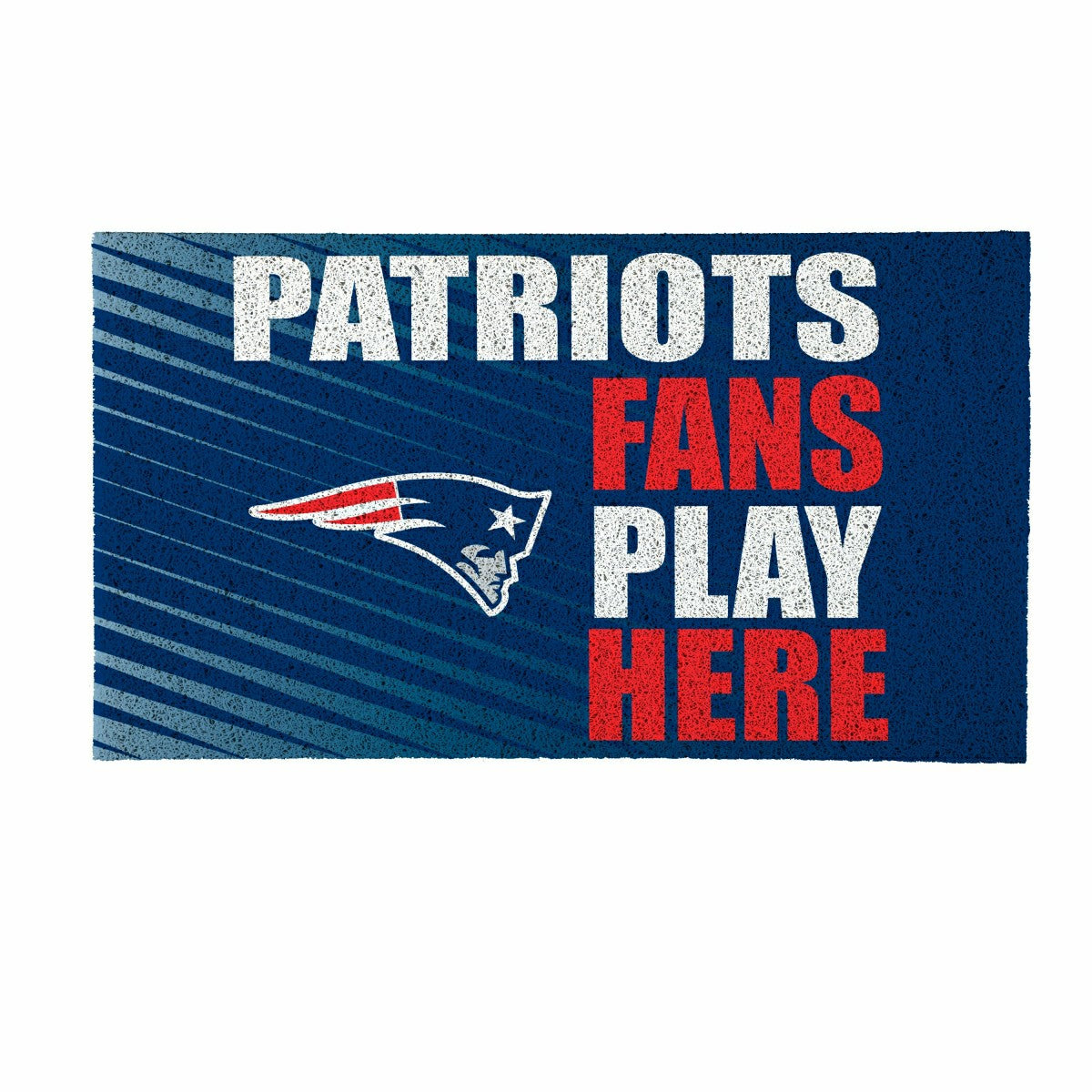 New England Patriots Fan Mat, 28"x16"