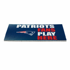 New England Patriots Fan Mat, 28"x16"