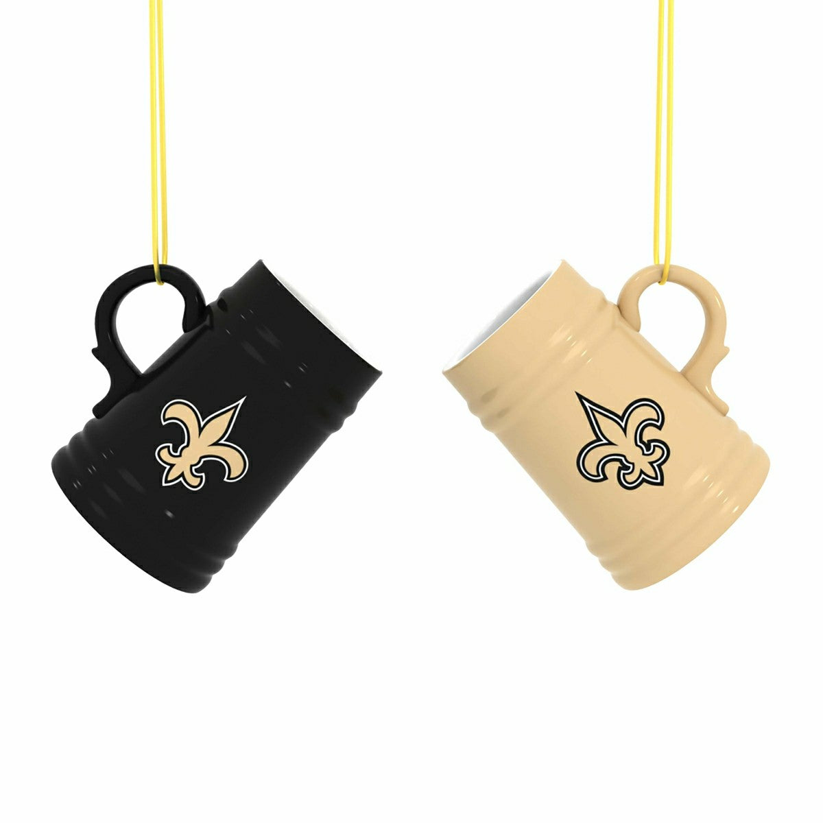 New Orleans Saints Ceramic Mini Stein, 3oz, set of 2