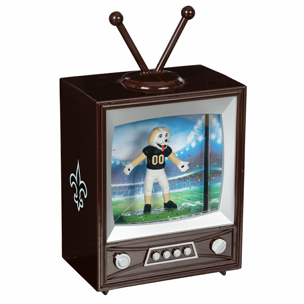 New Orleans Saints Vintage TV Water Lantern