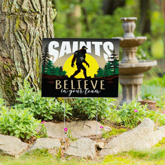 New Orleans Saints Yard Sign, Bigfoot