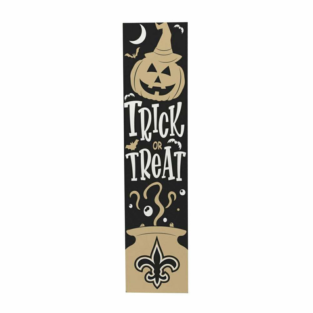 47" Double Sided Leaner, New Orleans Saints, Halloween