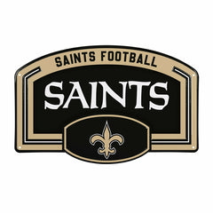 New Orleans Saints USA Embossed Steel Wall Sign, 11" x 17"