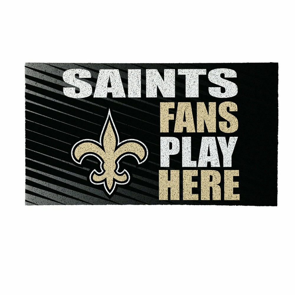 New Orleans Saints Fan Mat, 28"x16"