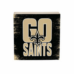 New Orleans Saints Plock, Down Home Fans, 6x6
