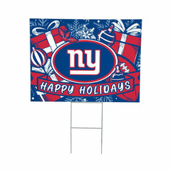 New York Giants Yard Sign, Holiday