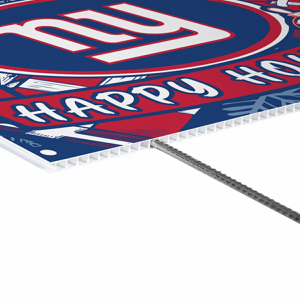 New York Giants Yard Sign, Holiday