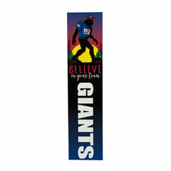 New York Giants 46" Double Sided Leaner, Bigfoot