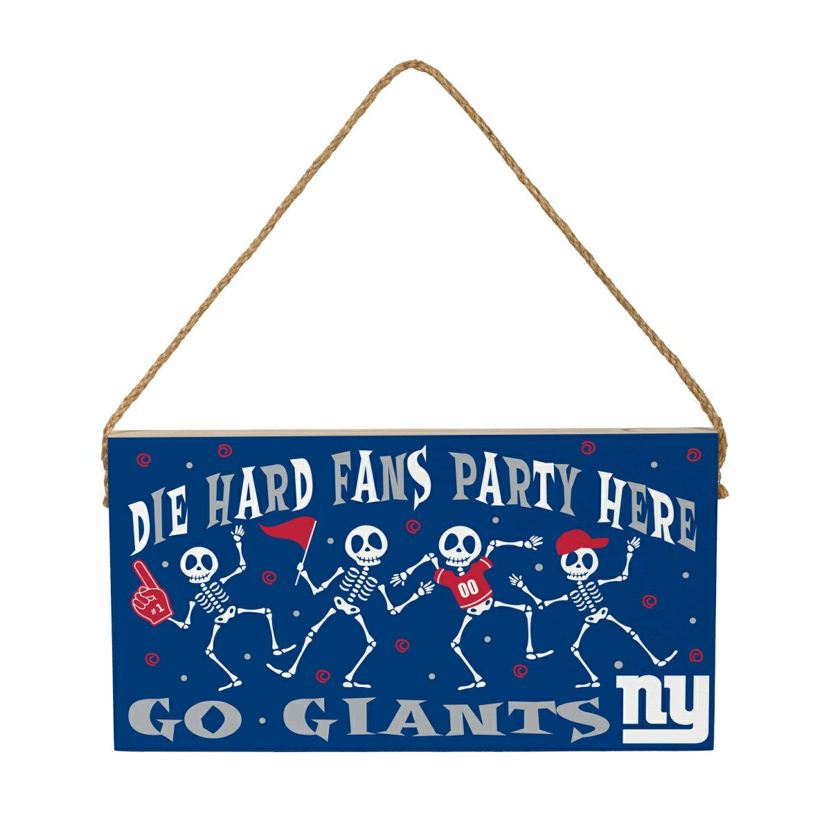 New York Giants Halloween Wood Wall Sign, 6x11