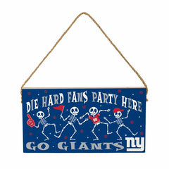 New York Giants Halloween Wood Wall Sign, 6x11