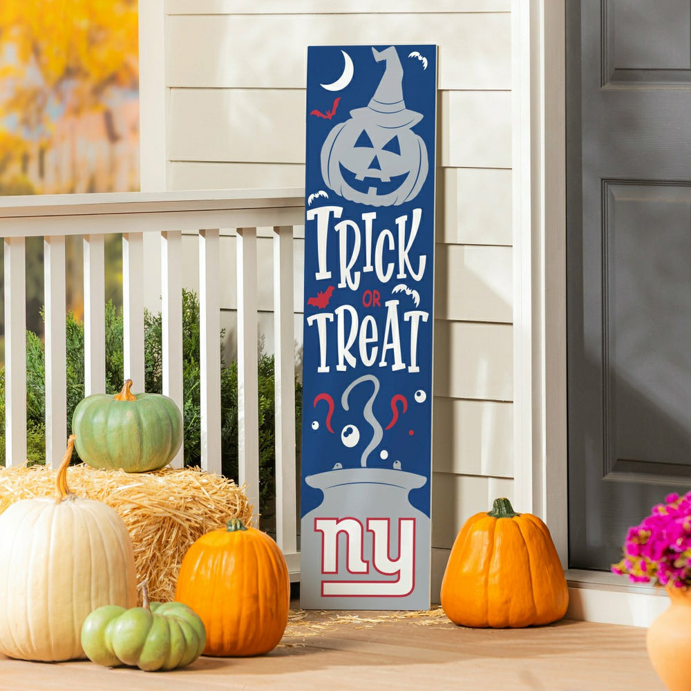 47" Double Sided Leaner, New York Giants, Halloween