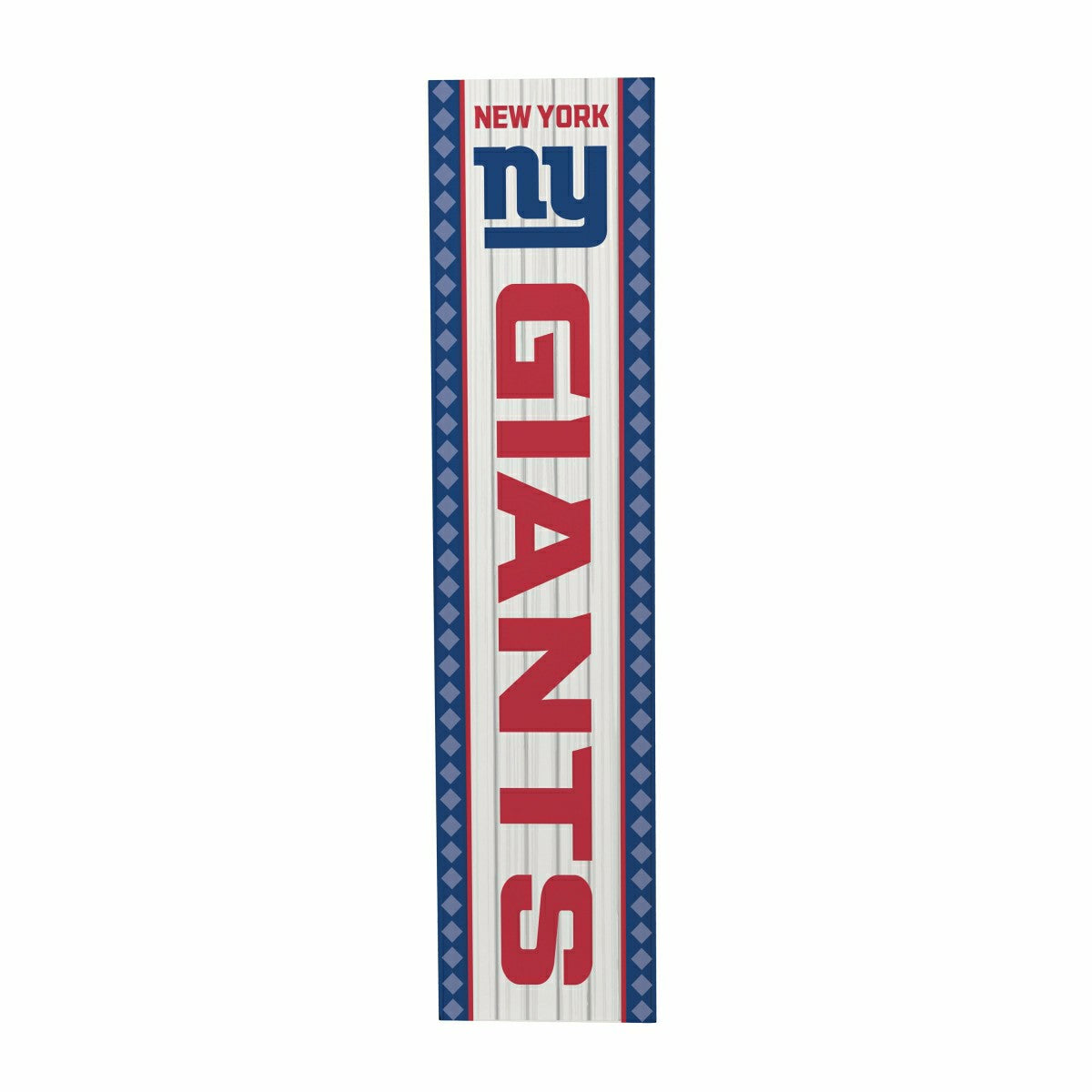 47" Double Sided Leaner, New York Giants, Christmas