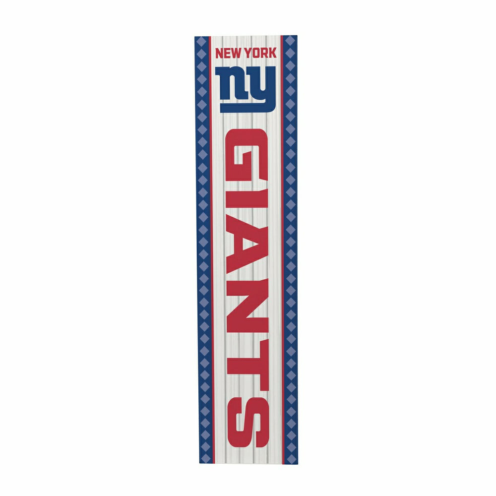 47" Double Sided Leaner, New York Giants, Christmas