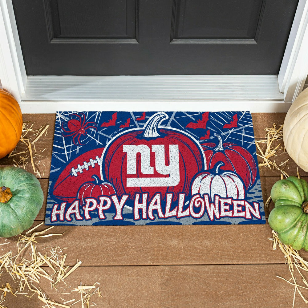 New York Giants Halloween PVC Mat, 28"x16"