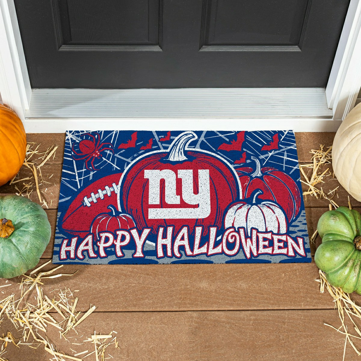 New York Giants Halloween PVC Mat, 28"x16"