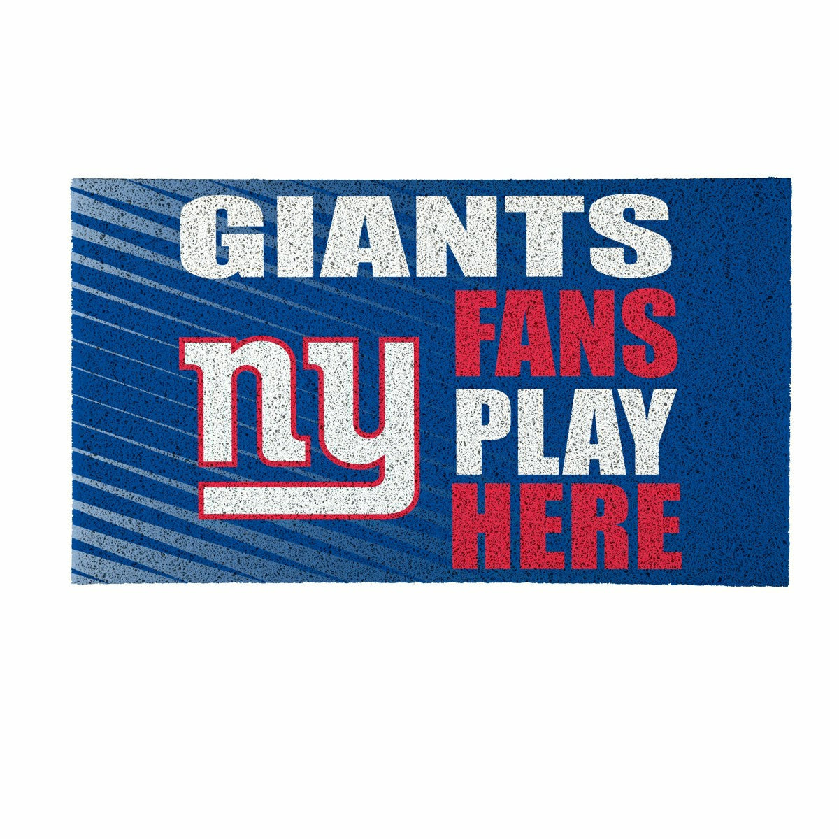 New York Giants Fan Mat, 28"x16"