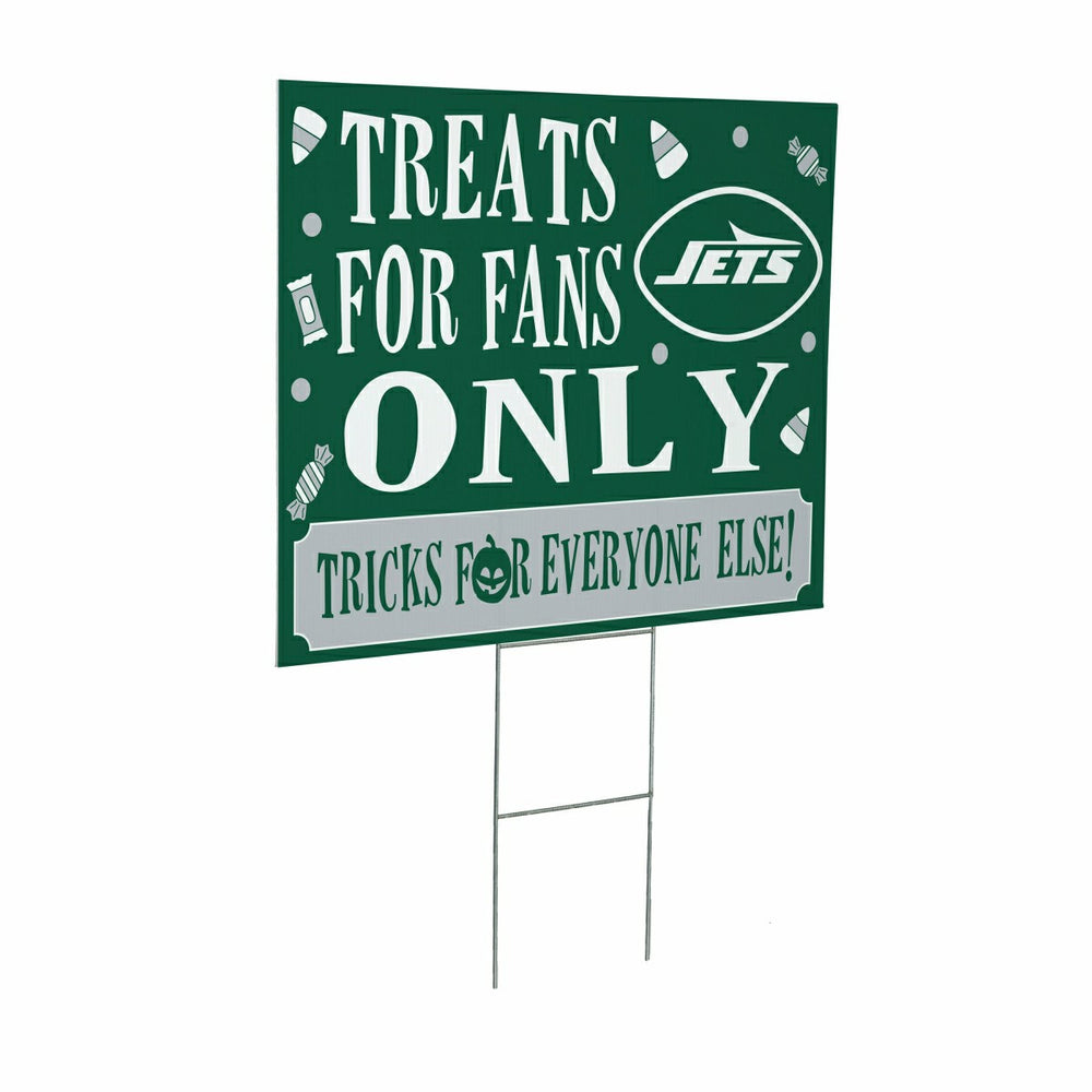 New York Jets Yard Sign, Halloween Treats for Fans
