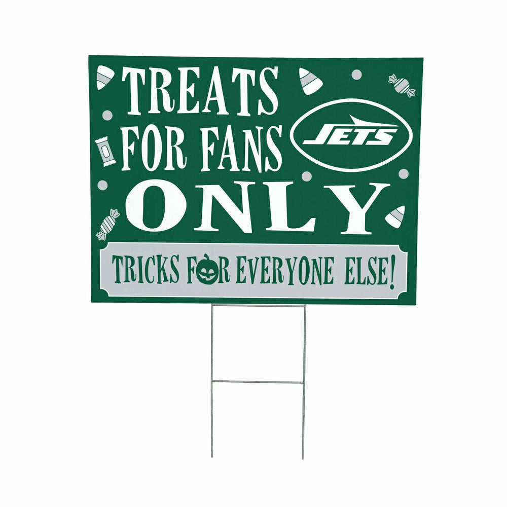New York Jets Yard Sign, Halloween Treats for Fans