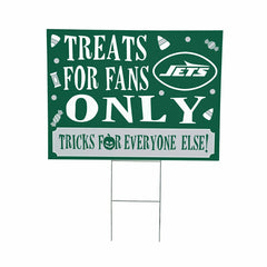 New York Jets Yard Sign, Halloween Treats for Fans