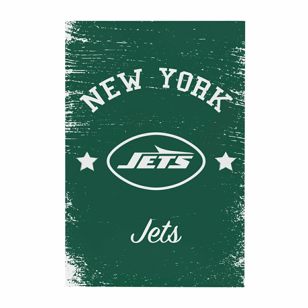 New York Jets Wood Wall Sign, 16x24