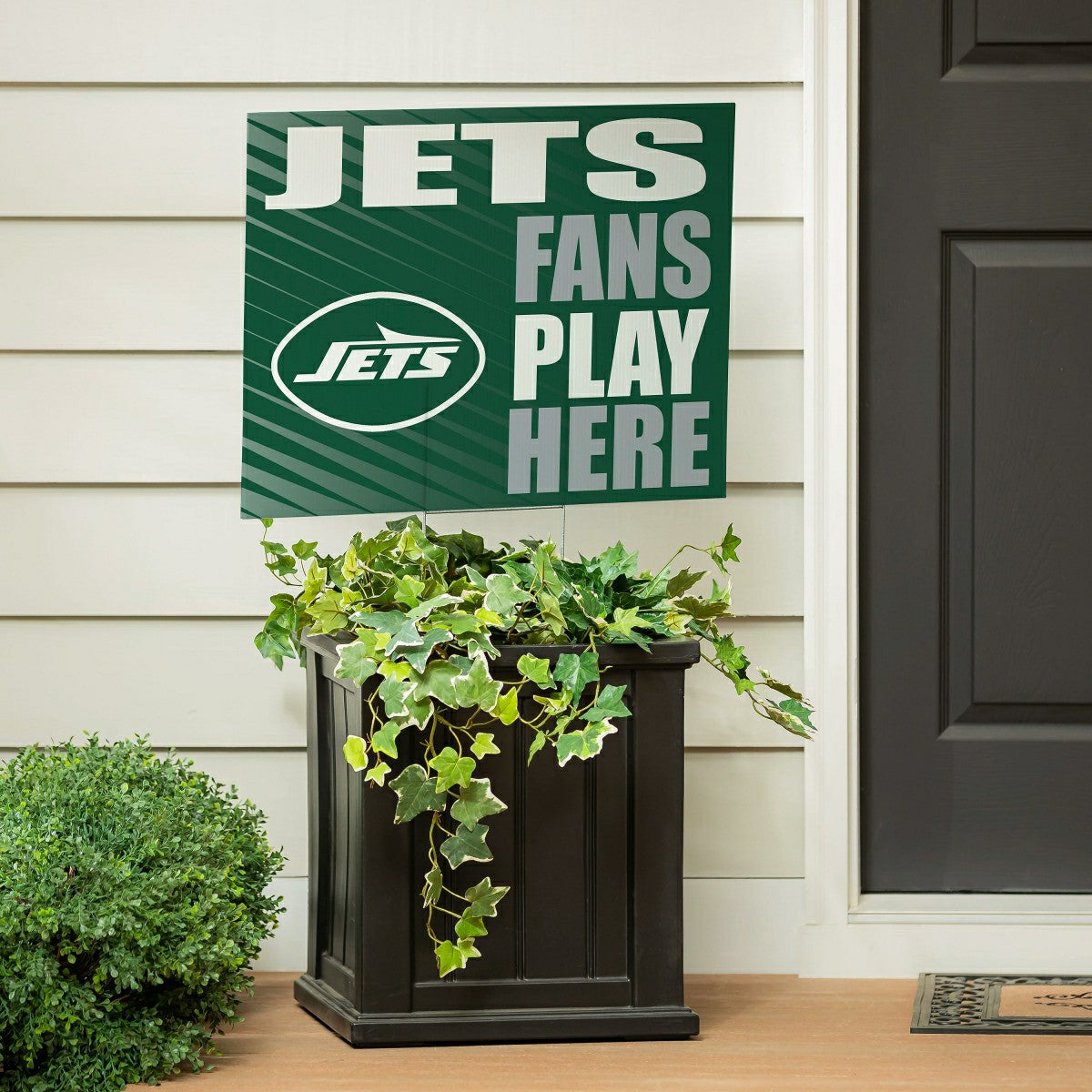New York Jets Coroplast Yard Sign "Fans Play Here"