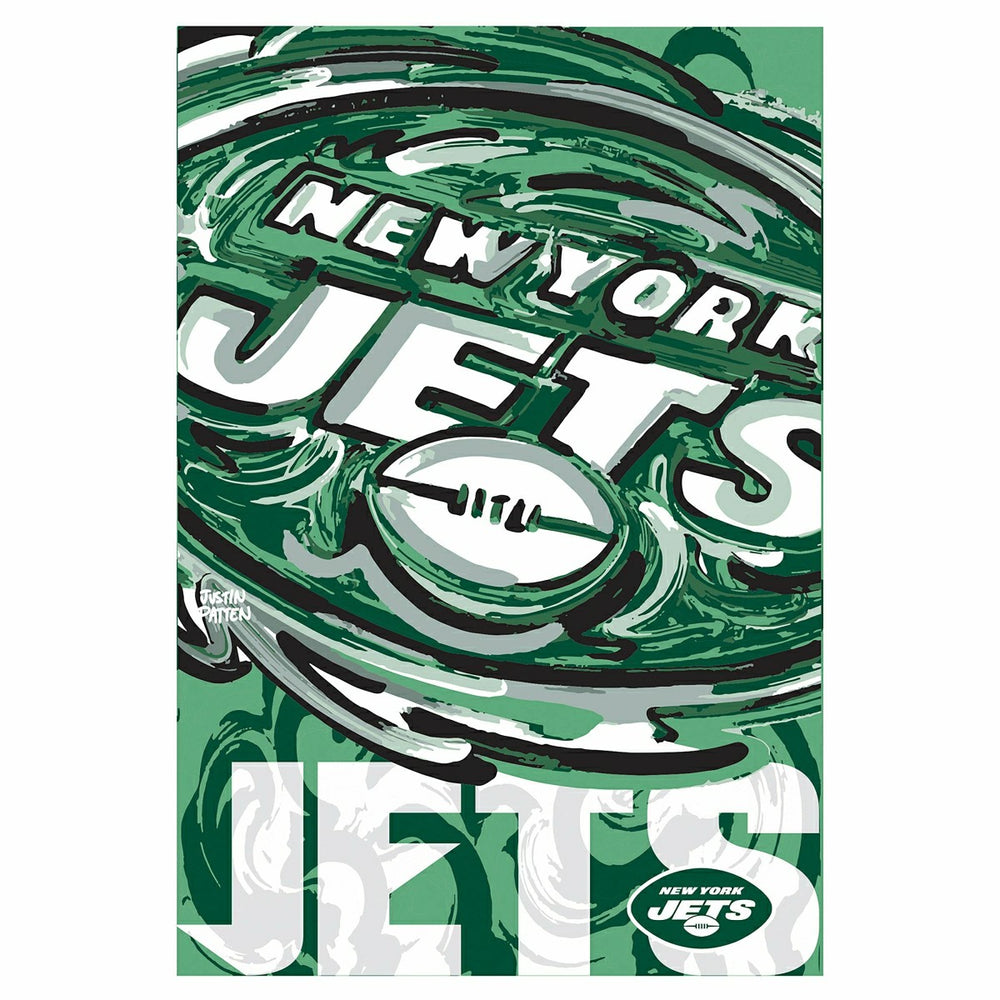 New York Jets, Suede REG, Justin Patten Logo