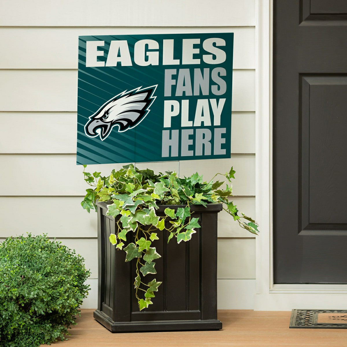 Philadelphia Eagles Coroplast Yard Sign "Fans Play Here"