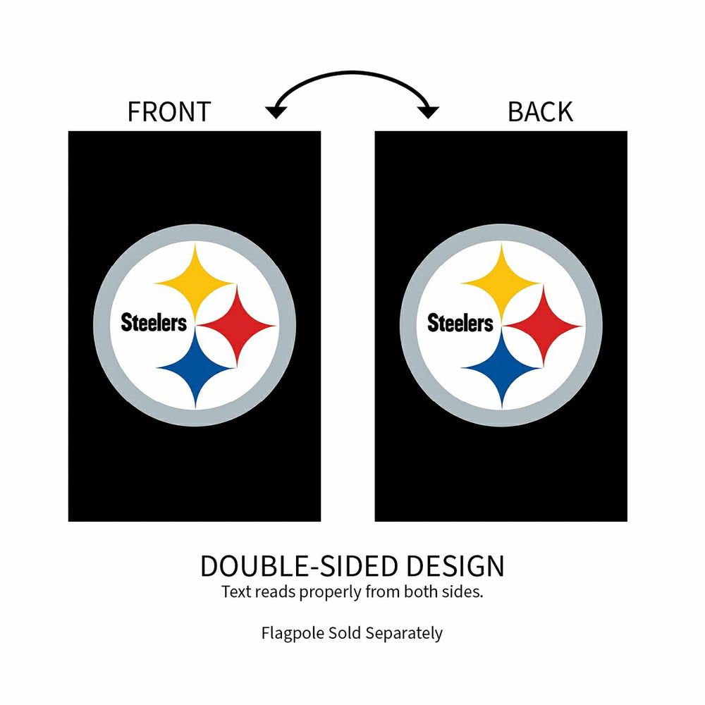 Applique Flag, Reg, Pittsburgh Steelers