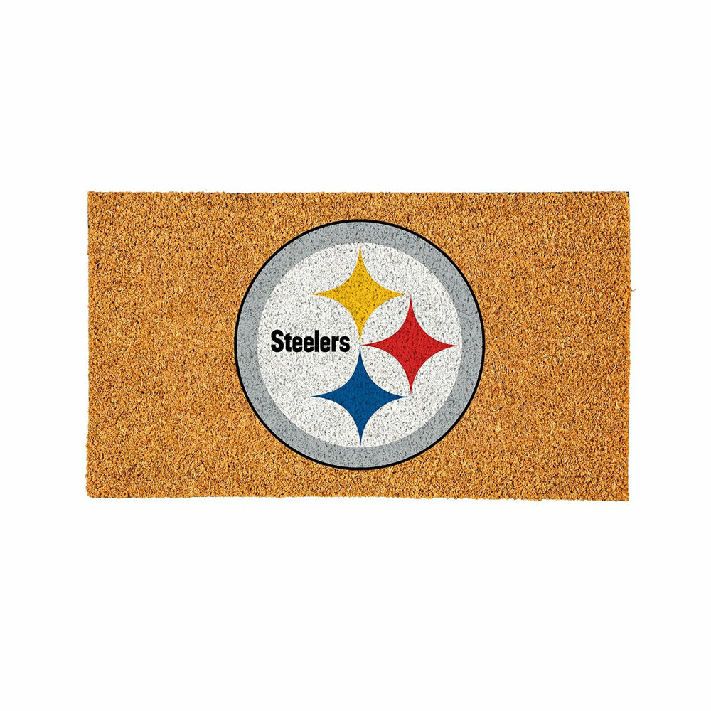 Coir Mat, 16"x28", Pittsburgh Steelers