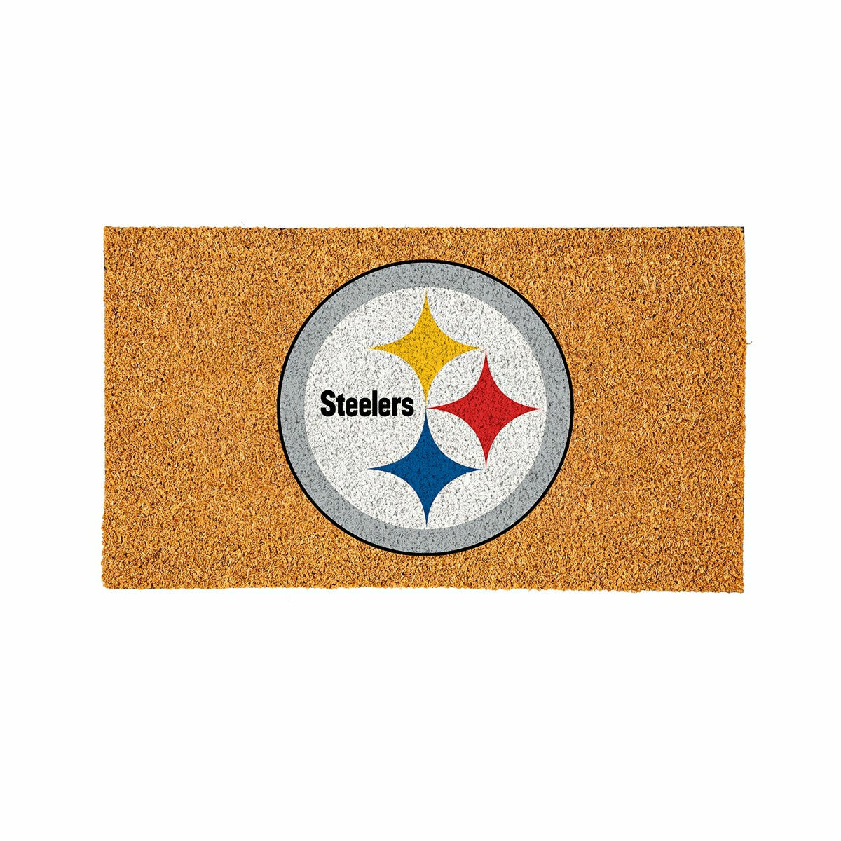 Coir Mat, 16"x28", Pittsburgh Steelers