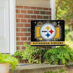 Pittsburgh Steelers Yard Sign, Patriotic